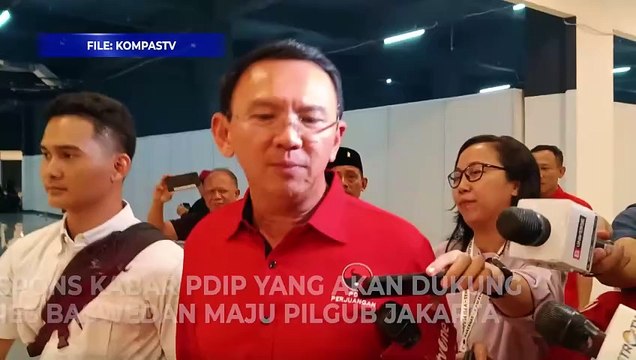 Respons Ahok soal PDIP Usulkan Anies Baswedan Maju Pilgub Jakarta