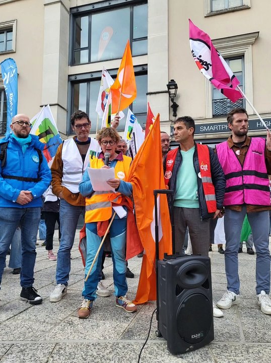 CFDT - Manifestation à Laval - 15 juin 2024