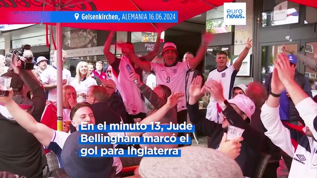 Inglaterra comienza con buen pie la Eurocopa al vencer a Serbia (1-0)