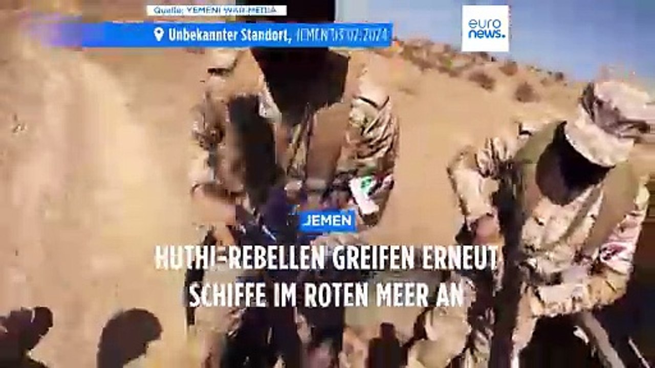 Huthis schenken den Palästinensern den 'Untergang zweier Schiffe“