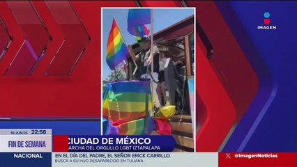 Se llevó a cabo la novena marcha del orgullo LGBTQ+ 2024 en Iztapalapa, CDMX