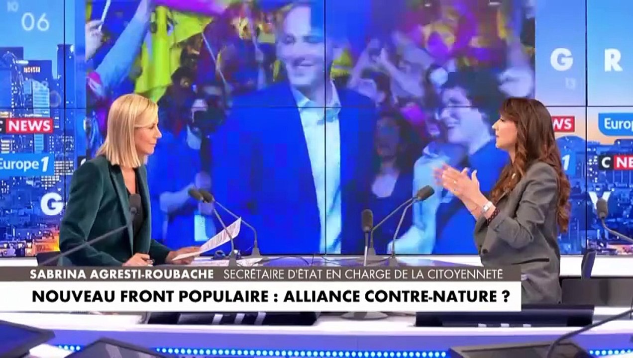 Législatives : «Je n'appellerai jamais à voter pour un candidat LFI ou un candidat RN», assure Sabrina Agresti-Roubache