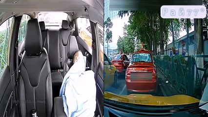 Réveil compliqué pour ce chauffeur de taxi