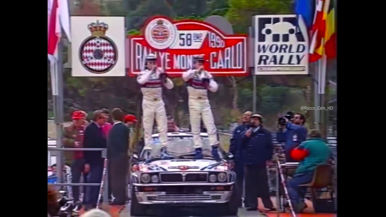 [HD] WRC 1990 Rally Monte Carlo (asphalt - snow) Highlights [REMASTER AUDIO/VIDEO]