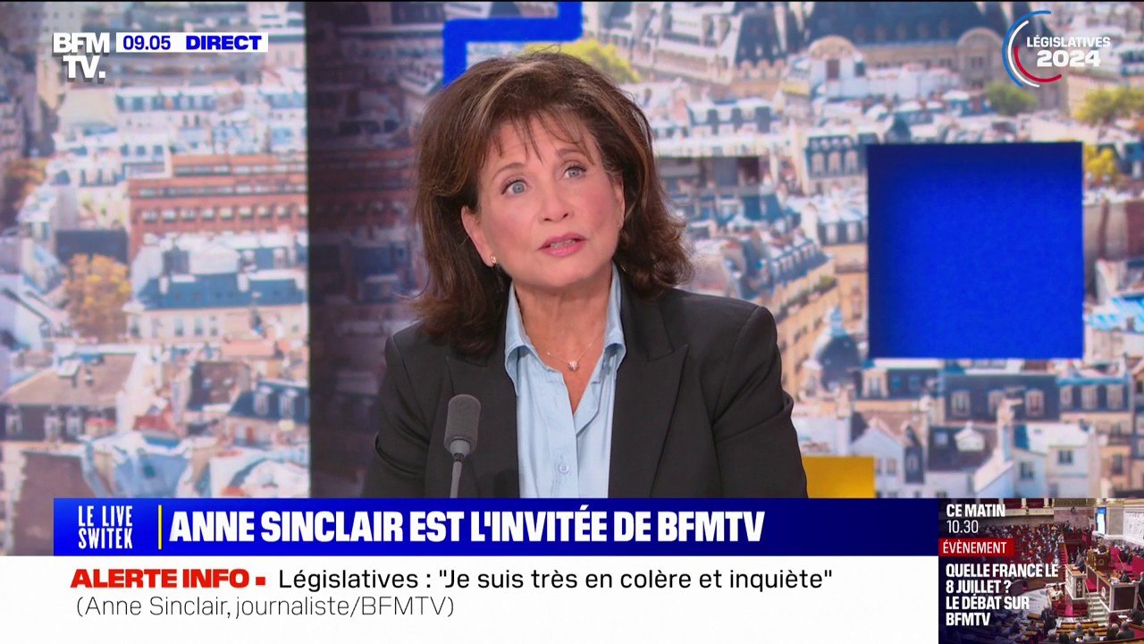 Anne Sinclair: "Le président de la République a commis un acte, que je trouve, impardonnable et irresponsable"