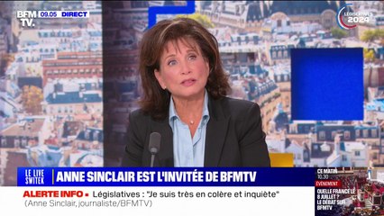 Anne Sinclair: "Le président de la République a commis un acte, que je trouve, impardonnable et irresponsable"