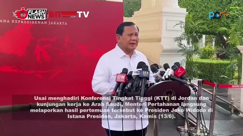 Prabowo Ajak Negara Lain Desak Israel Hentikan Serangan