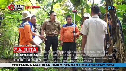 10 Tahun Reforma Agraria, AHY Klaim Sumbang 6.519 Triliun Rupiah