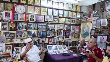 Duvarda 800 fotoğraf var! İlçede ölenler bu kahvehanede lakabıyla anılıyor