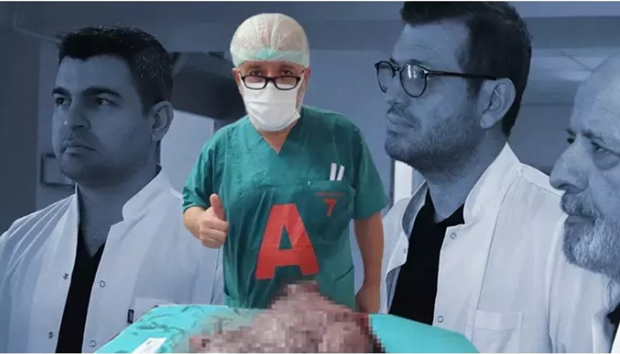 Karın ağrısı şikayetiyle gitti, karnından 10 kilo dev tümör çıkartıldı