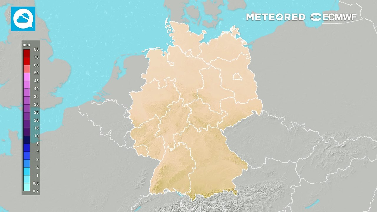 Viel Niederschlag in den nächsten Tagen! Schauer und Gewitter bringen Starkregen nach Deutschland.