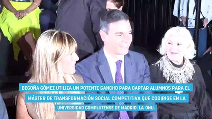 Begoña Gómez usa a la ONU sin su permiso para vender su máster: "No tenemos nada que ver con eso"