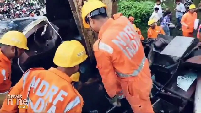 NDRF Clears Debris from Kanchenjunga Express Accident Site in West Bengal _ News9