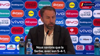 Southgate : "Nous pouvons être plus efficaces"