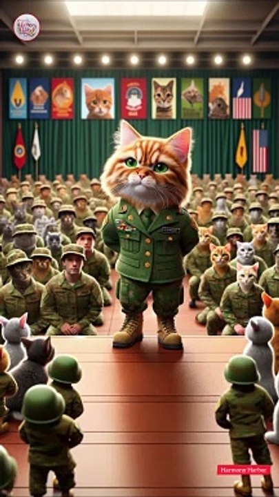 cat won the battle/Claws for Victory: The Unlikely Rise of the Feline General