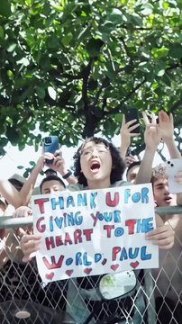 Paul McCartney annonce dans un message vidéo deux concerts les 4 et 5 décembre à Paris La Défense Arena, où il avait joué la dernière fois en France en 2018 - Regardez