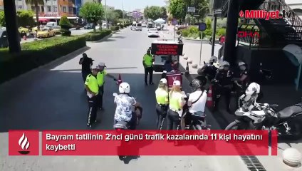 Tatilin ilk 2 gününde 16 kişi hayatını kaybetti