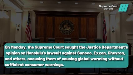 Hawaii Supreme Court Greenlights Climate Case Against Oil Giants