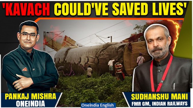 West Bengal Train Accident: Former Railways GM Sudhanshu Mani explains role of KAVACH| Oneindia