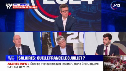 "On aimerait tous pouvoir augmenter le Smic": le débat entre Jean-Philippe Tanguy (RN), Éric Coquerel (LFI) et le ministre Roland Lescure