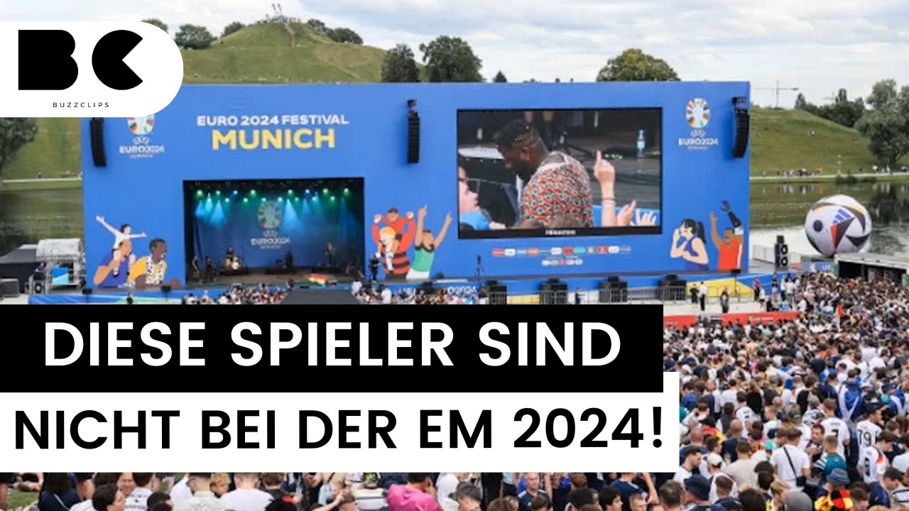 EM 2024: Diese Stars sind nicht dabei!