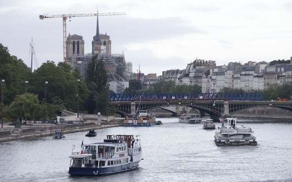 Cérémonie d’ouverture des JO : 55 bateaux répètent sur la Seine ce lundi