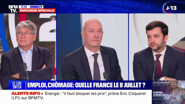 Absolument cruelle : Éric Coquerel (LFI) et Jean-Philippe Tanguy (RN) fustigent la réforme de l'assurance chômage face à Roland Lescure
