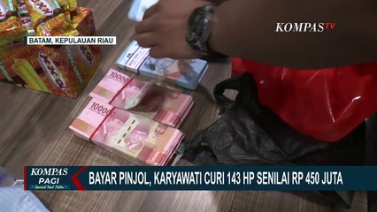 Karyawan di Batam Curi 143 HP Senilai Rp 450 Juta untuk Bayar Utang Pinjol!