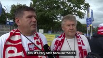 Football fans not fearing for safety after Hamburg axe attack