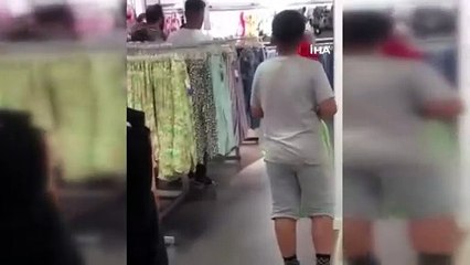 Kavgaya bahane lazım! Son 1 adet kıyafet için olanlara inanamayacaksınız