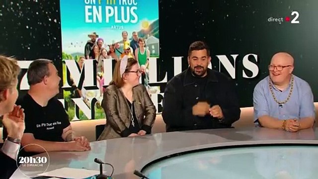 Artus évoque le succès de son film Un p'tit truc en plus , carton au box-office