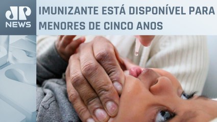 SP prorroga vacinação contra poliomielite até fim de junho