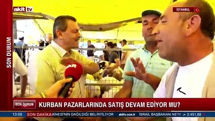 Kurban pazarlarında satış devam ediyor mu?