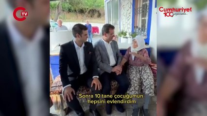 Sevim Teyze’den Ekrem İmamoğlu’na bayram harçlığı