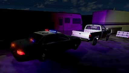 BeamNG Drive Night Pursuit