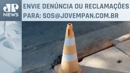 Bairro de Alphaville sofre com falta de manutenção | SOS São Paulo