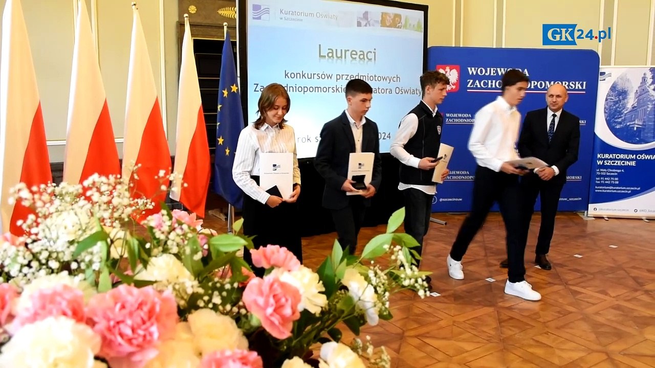 Nagrody kuratorium oświaty dla uczniów z woj. zachodniopomorskiego