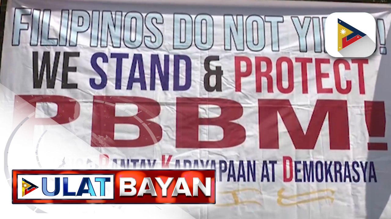1,500 miyembro ng ABKD, nagpakita ng suporta sa Marcos administration; agresibong pananakop ng China sa WPS, kinondena