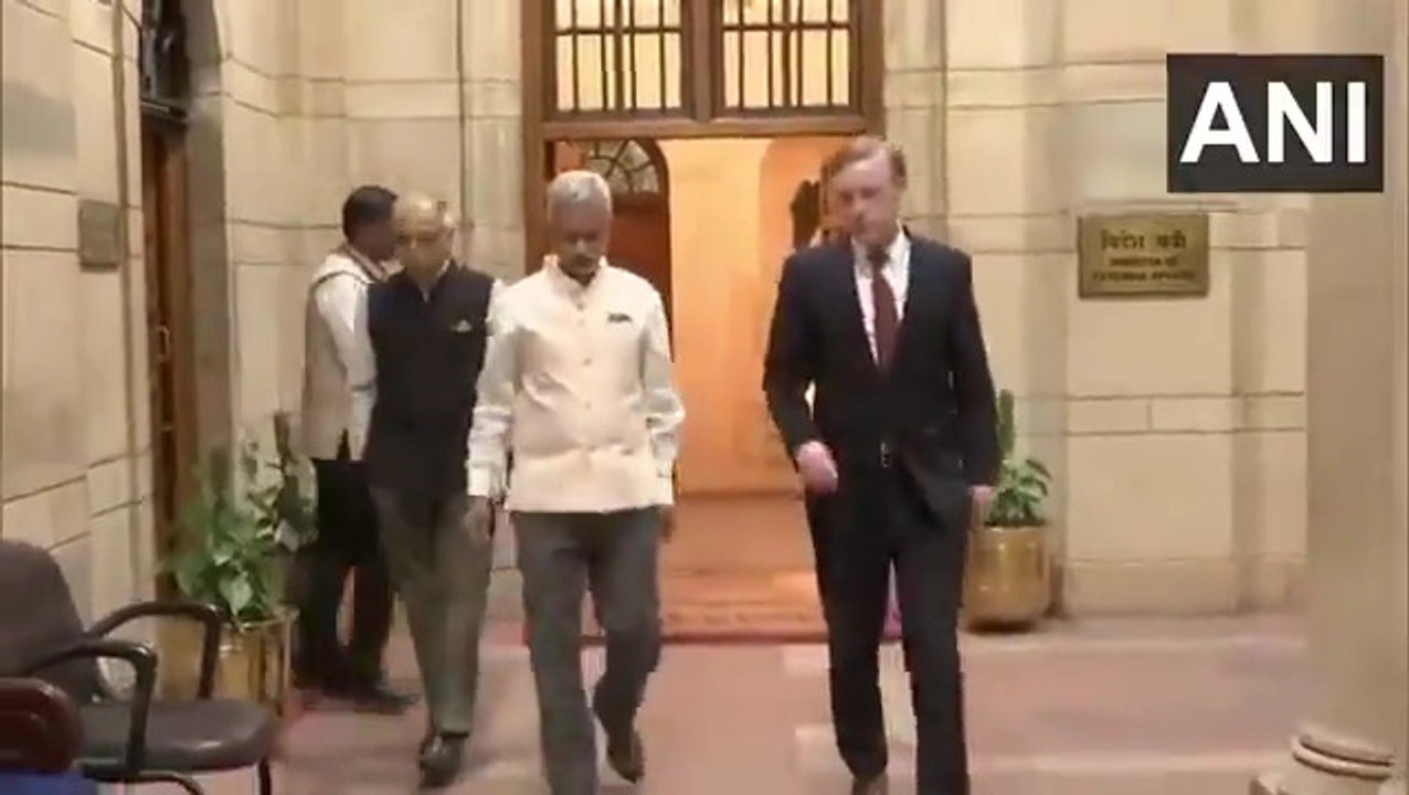 अमेरिकी NSA जेक सुलिवन ने दिल्ली में विदेश मंत्री डॉ. एस जयशंकर से मुलाकात की