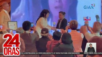 Nora Aunor, tumanggap ng parangal bilang natatanging Filipino National Artist sa World Class Excellence Japan Awards | 24 Oras