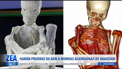 Harán pruebas de ADN a las momias alienígenas de Jaime Maussan