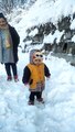 first time in snow #shorts #viral #trending #foryou #tiktok #delicious #gaming #reels