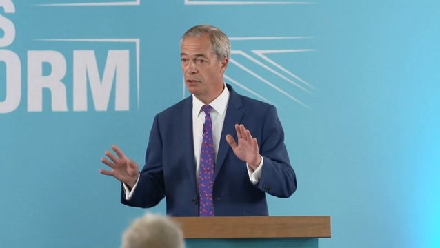 Nigel Farage admits Reform UK ‘not pretending we are going win this election’