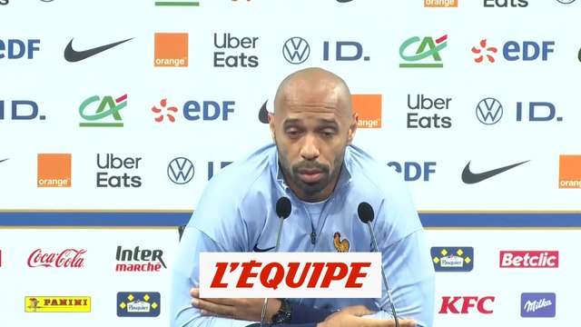 Thierry Henry : «Il faut aller chercher cette médaille d'or» - Foot - JO 2024 - Bleus