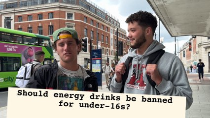 Should energy drinks be banned for under-16s?