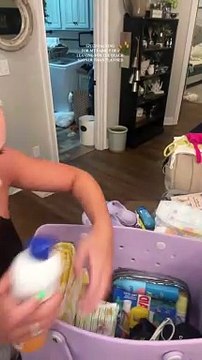 Elle partage une astuce pour faire les valises de ses enfants pour les vacances