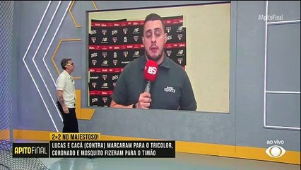 Especulado no São Paulo, Thiago Mendes assiste clássico em Itaquera