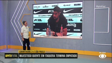 Alisson comenta empate contra o Corinthians: "Gosto amargo"