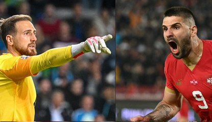 مباراة حماسية بين سلوفينيا وصربيا