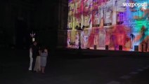 El espectacular videomapping en honor a Felipe VI